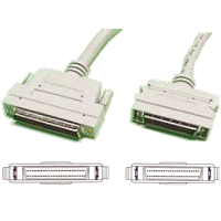 Cable MiniDb 50 macho a MiniDb 68 macho 1,8 mts.