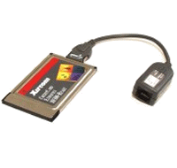 Adaptador Ethernet 10/100 Mbps Pcmcia